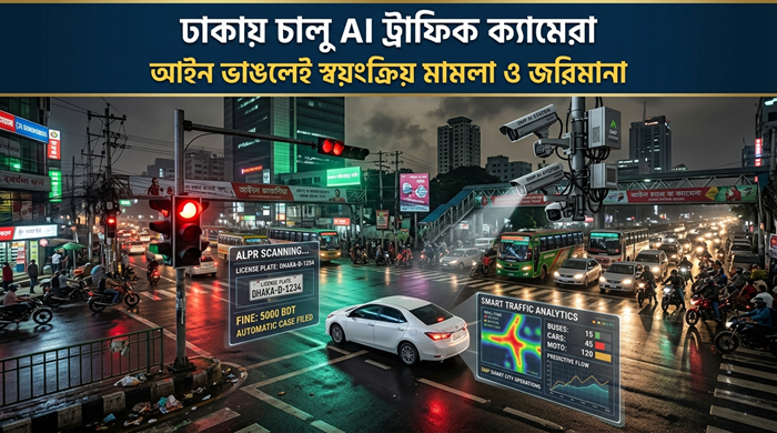 Dhaka ai trafic cam