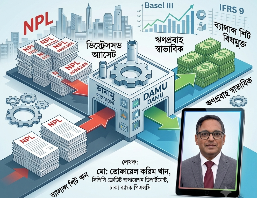 ডিস্ট্রেসড অ্যাসেট ম্যানেজমেন্ট ইউনিট (DAMU): খেলাপি ঋণ ব্যবস্থাপনায় নতুন দিগন্ত