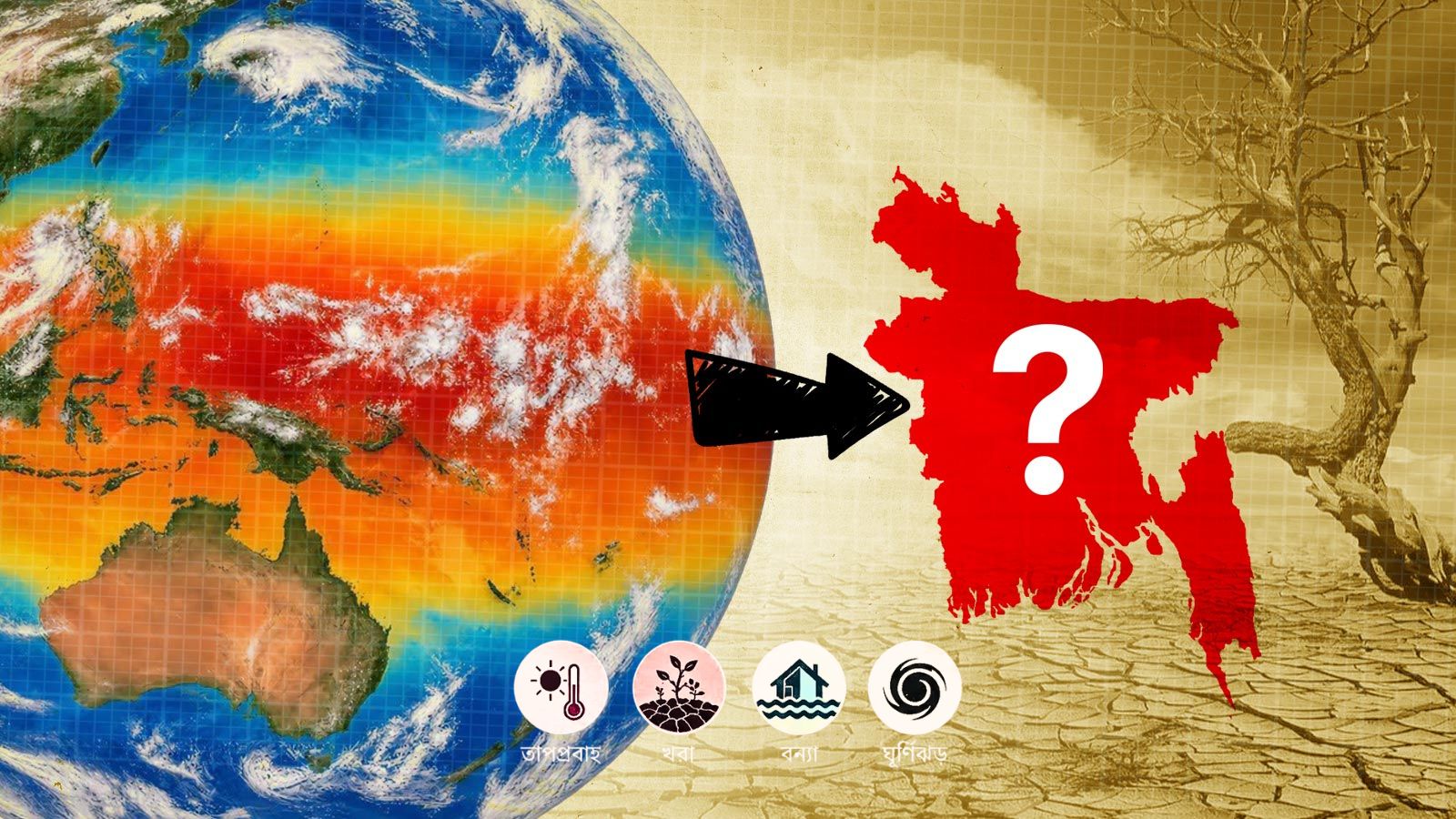 বাংলাদেশের বন্যা, ইউরোপের দাবদাহ—এল নিনোর প্রভাবে চরম আবহাওয়ার কবলে বিশ্ব
