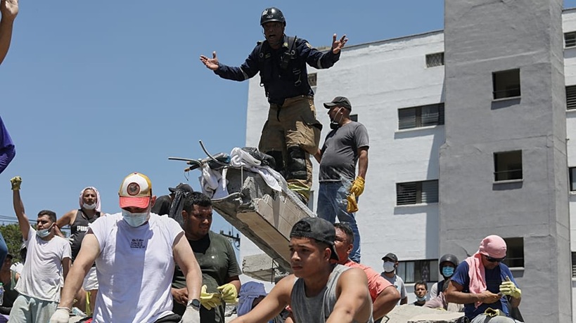 Cali Turns to Curfew as Earthquake Leaves Cities Across Colombia. Photo : Yahoo