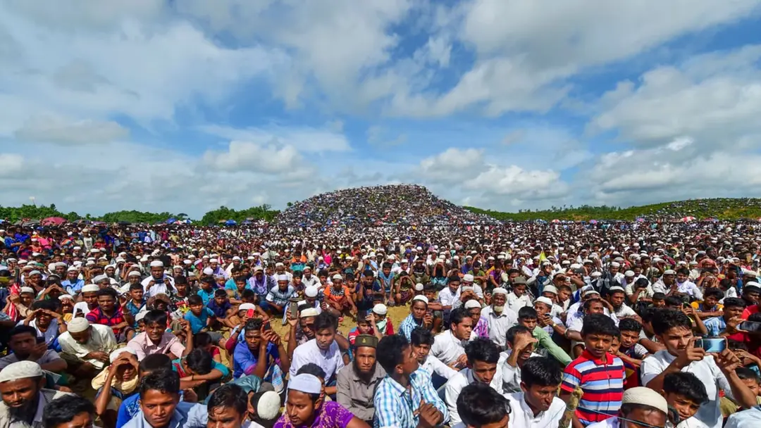 বাংলাদেশে আশ্রয় নেওয়া রোহিঙ্গা শরণার্থীরা মিয়ানমারে প্রত্যাবাসনের অপেক্ষায়