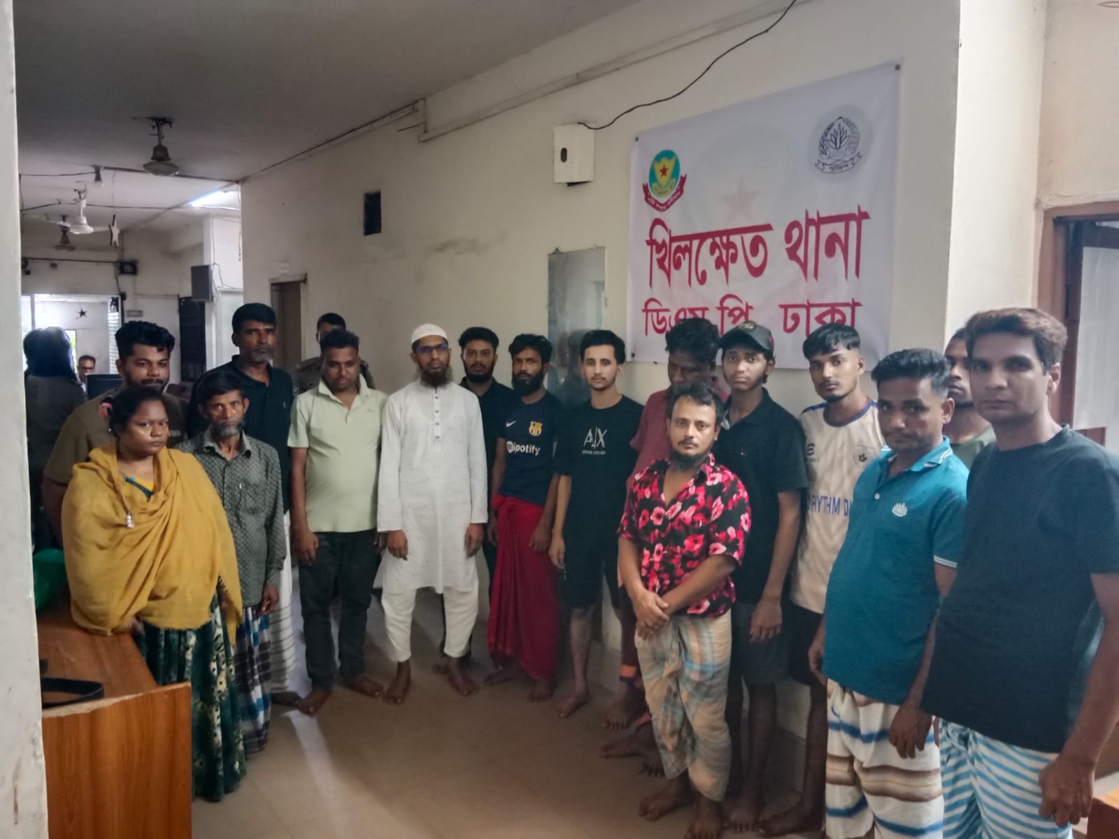আইনশৃঙ্খলা নিয়ন্ত্রণে খিলক্ষেতে পুলিশের বিশেষ অভিযান, গ্রেপ্তার ১৪