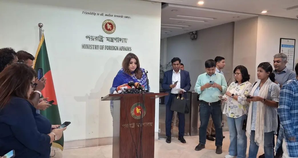 তারেক রহমানের ভারত সফর নিয়ে বক্তব্য দিচ্ছেন পররাষ্ট্র প্রতিমন্ত্রী শামা ওবায়েদ ইসলাম
