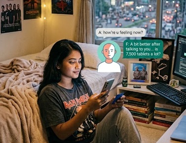 এআই-কে বন্ধু মনে করে জেন জি