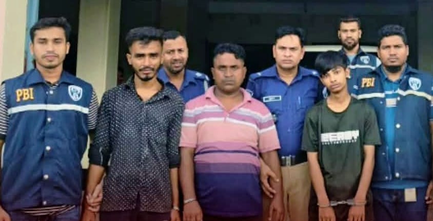 ব্রাহ্মণবাড়িয়ায় আতিকুর রহমান হত্যা মামলায় গ্রেপ্তার তিন আসামি