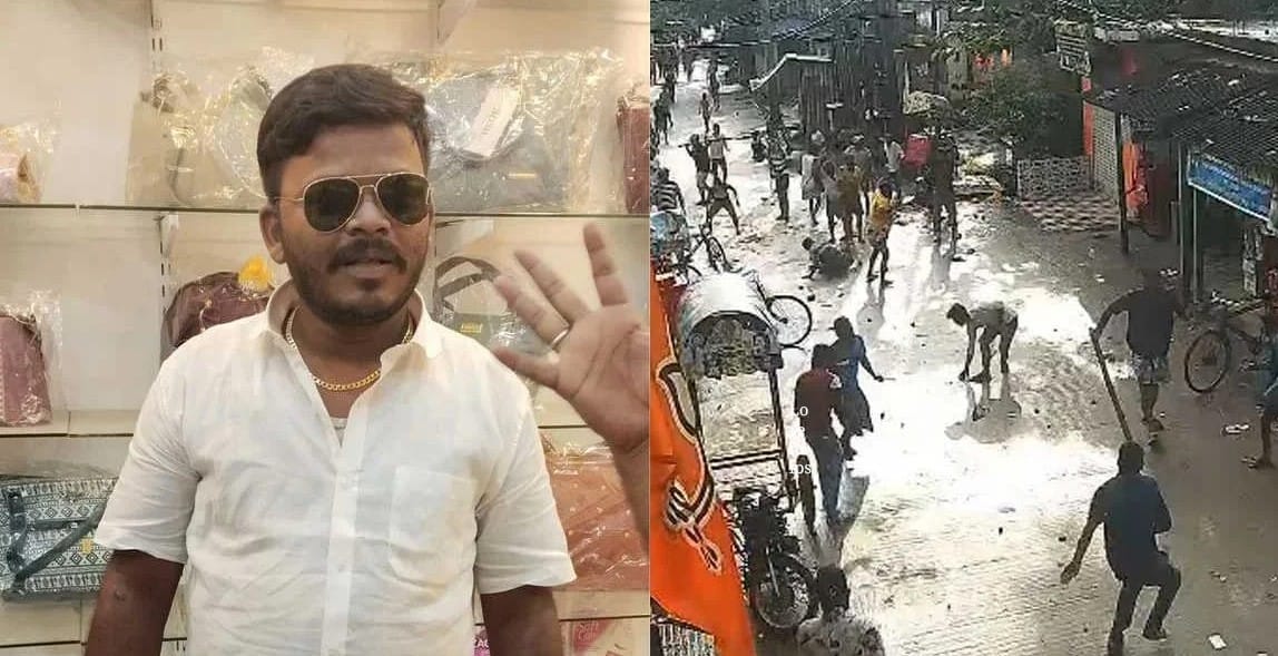 মেদিনীপুরে বিজেপি কর্মী নিহতের ঘটনাস্থল