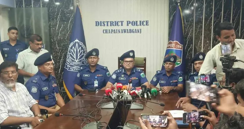 চাঁপাইনবাবগঞ্জের শিবতলা এলাকা থেকে উদ্ধার হওয়া ১১ মাসের শিশু নাফিজ