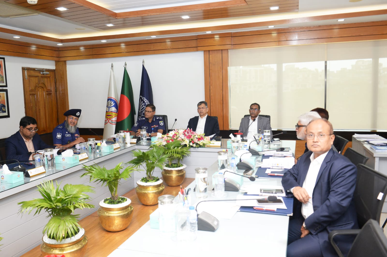 মিরপুরে পুলিশ স্টাফ কলেজের পরিচালনা বোর্ডের ২১তম সভা অনুষ্ঠিত