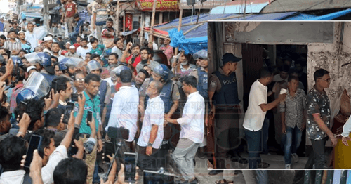 গুলিস্তানে জাসদ কার্যালয়ে পুলিশের অভিযান, প্রায় ২৮০ জন হেফাজতে