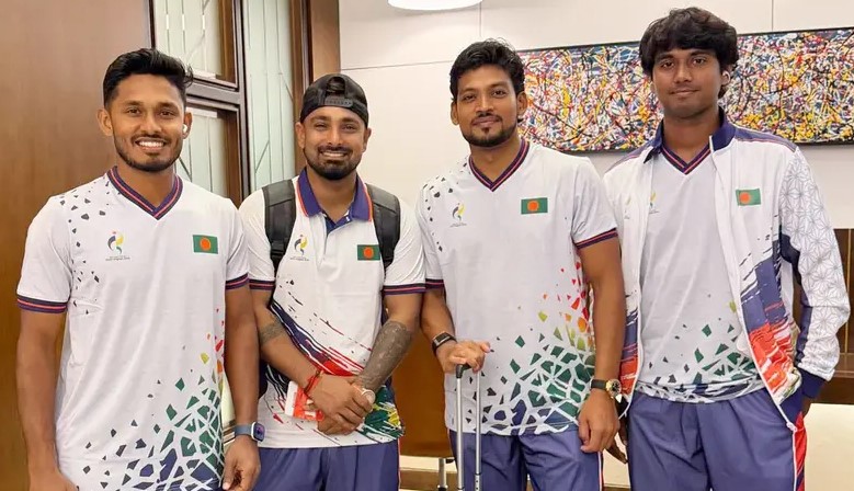 জাপানের নাগোয়ায় বাংলাদেশ ক্রিকেট দলের অনুশীলন