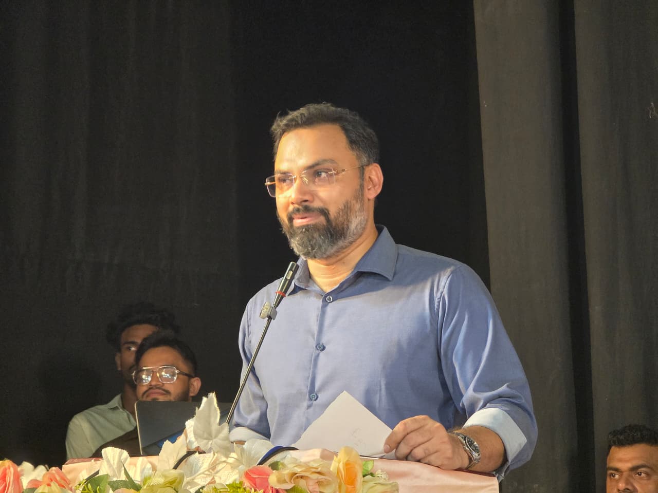ভোলায় ফ্রিল্যান্সিং ও এআই প্রশিক্ষণ কার্যক্রমের উদ্বোধনী অনুষ্ঠানে যুব ও ক্রীড়া প্রতিমন্ত্রী মো. আমিনুল হক