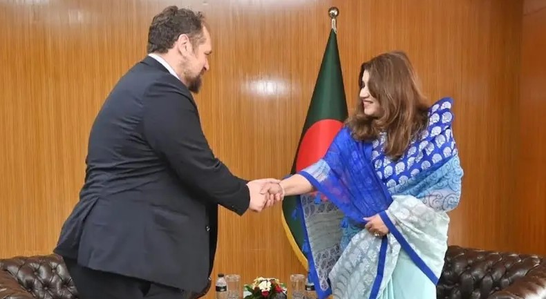 মন্টেনিগ্রোর পার্লামেন্ট সদস্যের সঙ্গে বৈঠকে পররাষ্ট্র প্রতিমন্ত্রী শামা ওবায়েদ