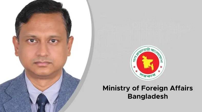 পররাষ্ট্র মন্ত্রণালয়ে নতুন দায়িত্ব পাওয়া দুবাই কনস্যুলেটের সাবেক কর্মকর্তা মুহাম্মদ আশফাক হোসেইন।