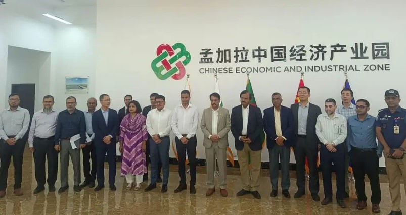 চট্টগ্রামের আনোয়ারায় চায়না ইকোনমিক অ্যান্ড ইন্ডাস্ট্রিয়াল জোন পরিদর্শন