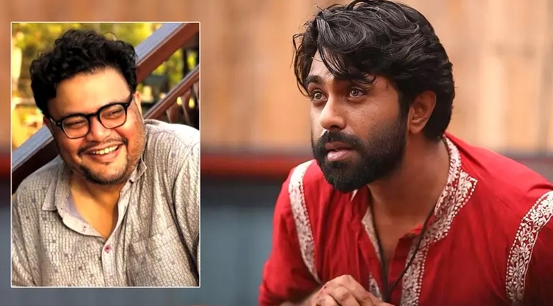 ‘চালচিত্র’ সিনেমার নির্মাতা প্রতিম ডি গুপ্তের সঙ্গে অভিনেতা জিয়াউল ফারুক অপূর্ব