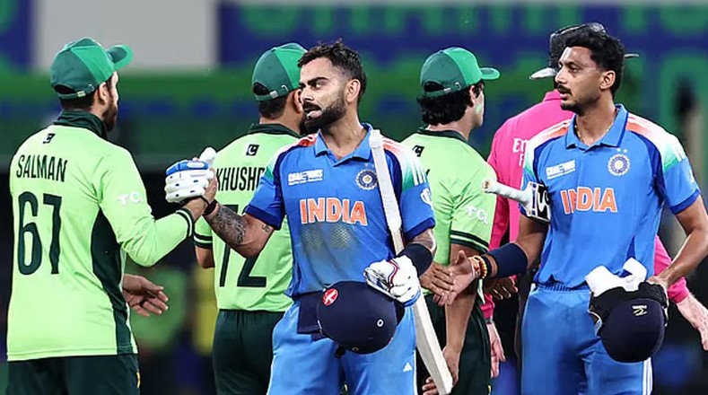 ২০২৭ ওয়ানডে বিশ্বকাপে ভারত ও পাকিস্তানের ম্যাচের প্রতীকী ছবি