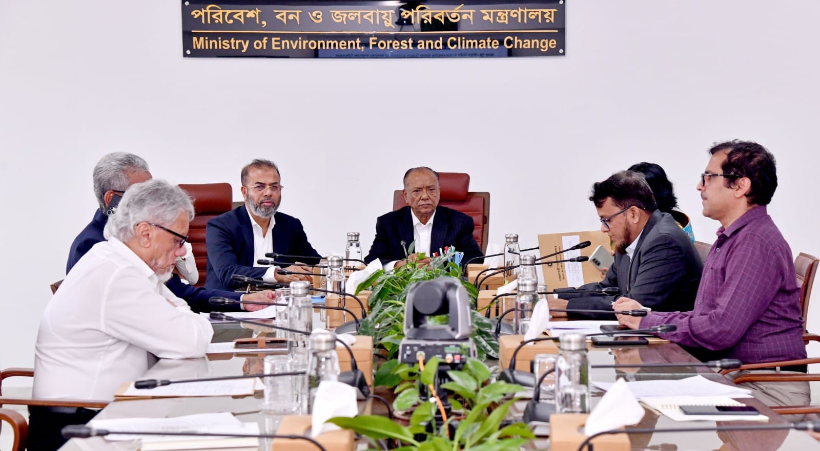 পরিবেশবান্ধব নির্মাণ ও বায়ুদূষণ নিয়ন্ত্রণে রিহ্যাব প্রতিনিধিদের সঙ্গে পরিবেশমন্ত্রীর সভা।