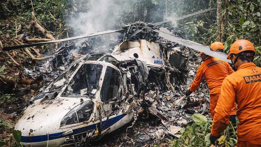 কানাডায় হেলিকপ্টার বিধ্বস্ত হয়ে চালকসহ ৪ জন নিহত
