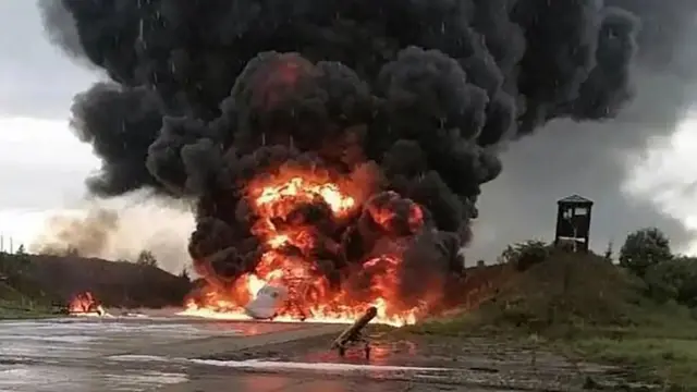 যুক্তরাষ্ট্রে মার্কিন বিমান বাহিনীর যুদ্ধবিমান বিধ্বস্ত